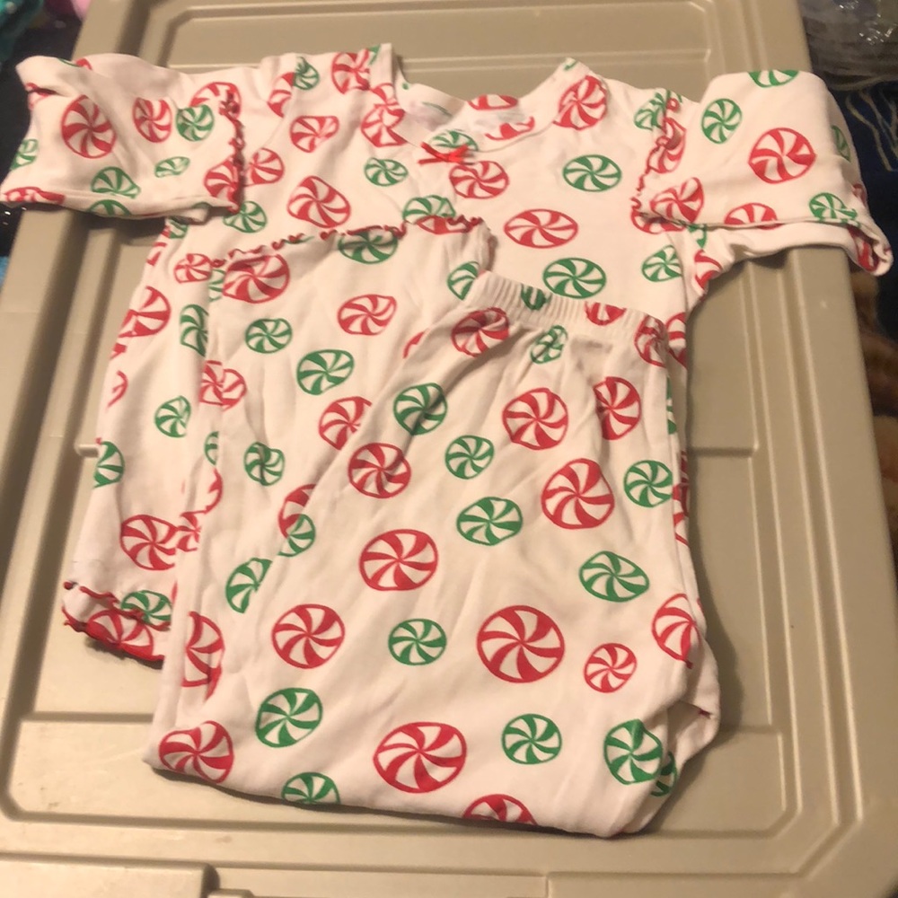 Candy swirl pajamas Girls